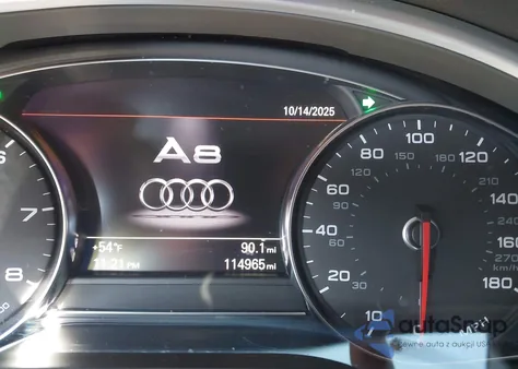 2015 Audi A8 3.0T from USA, damaged, VIN WAUJGAFDXFN010186